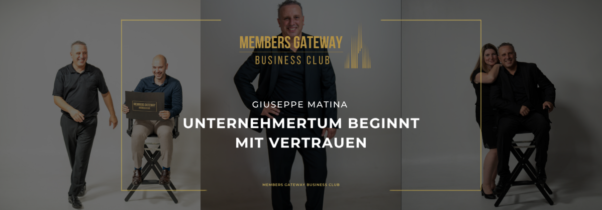 Giuseppe Matina 3 Portraits, Gründerprofil beitragsbild